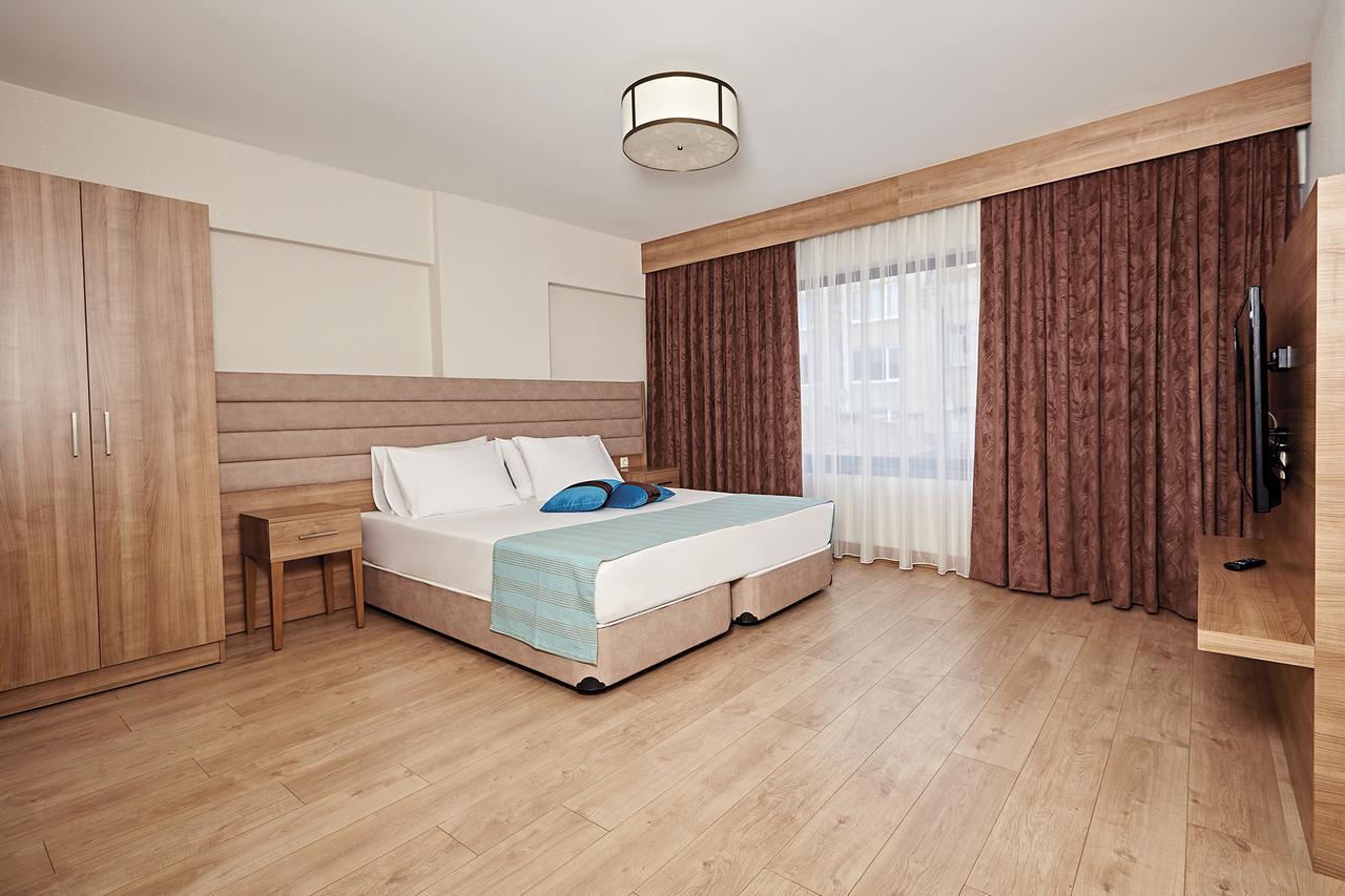 Bursa Suites Apart Otel 外观 照片 A bedroom at the hotel
